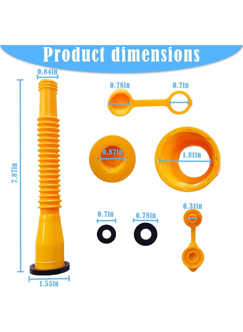 الغاز يمكن استبدال البوابة ، يمكن للغاز فوهة (3 مجموعة صفراء) ل 1/2/5/10 علب الغاز غالون - Image 2